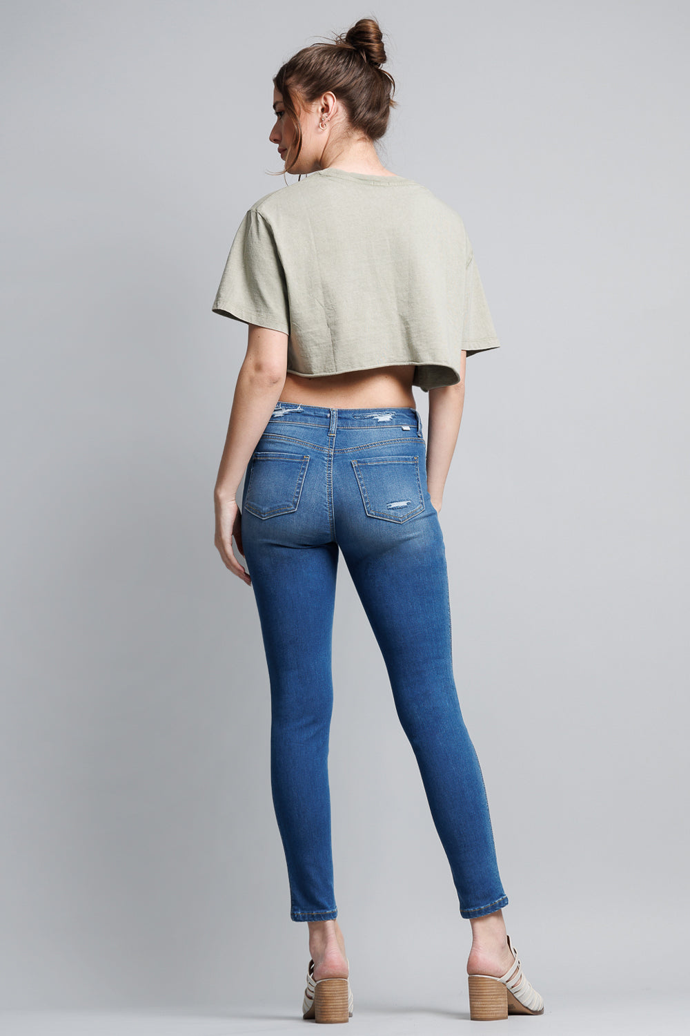 Destructed Skinny Jeans