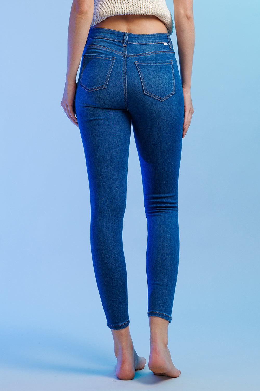 Classic High Waist Skinny Jeans