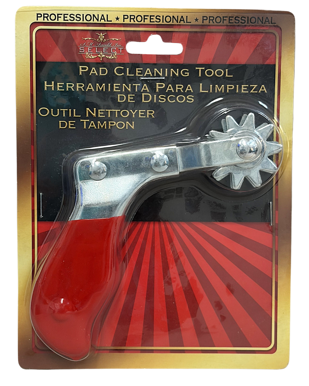 Buffing Pad Cleaner Spur Tool