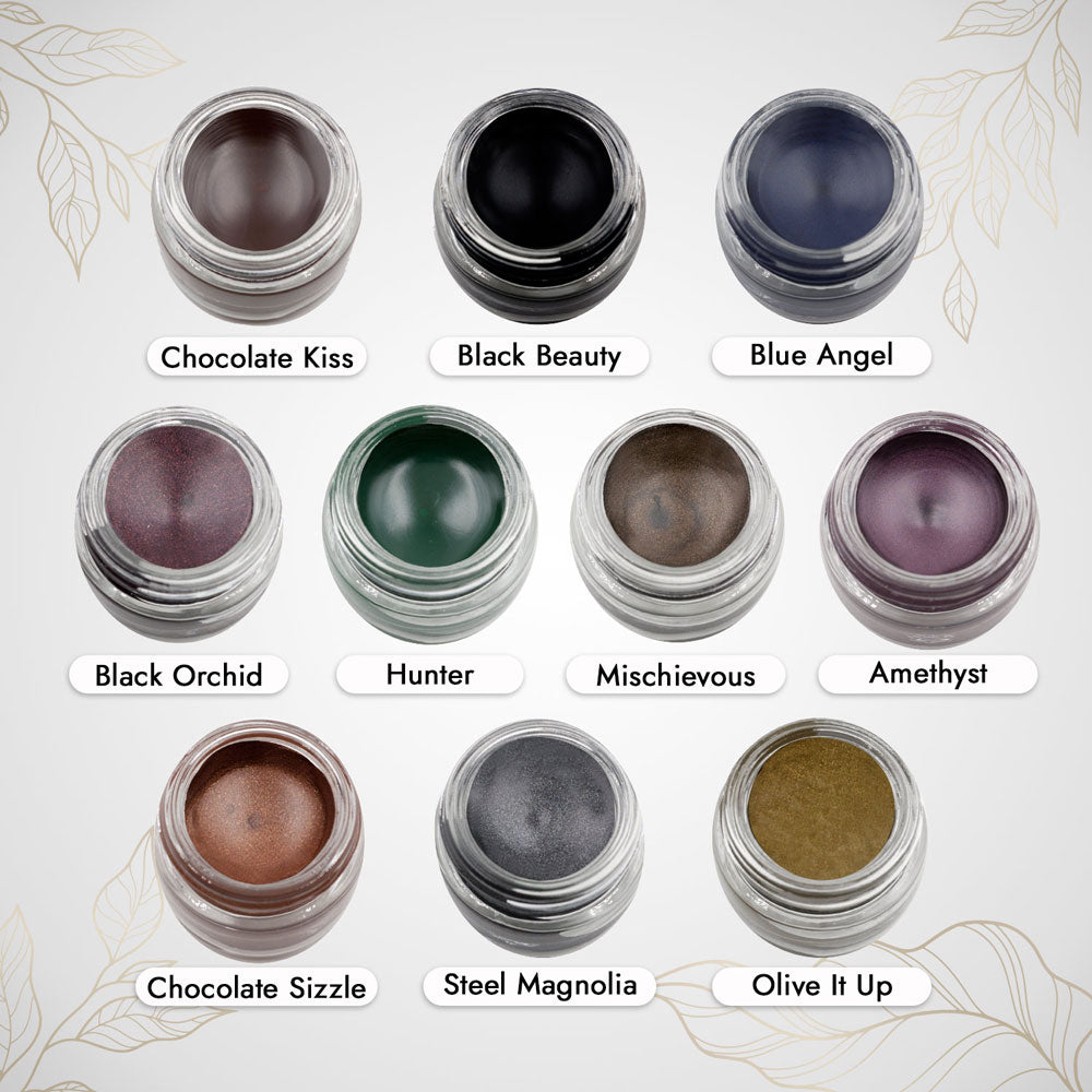 Chocolate Kiss Stay Put Waterproof Gel Eyeliner w/ Micropigments