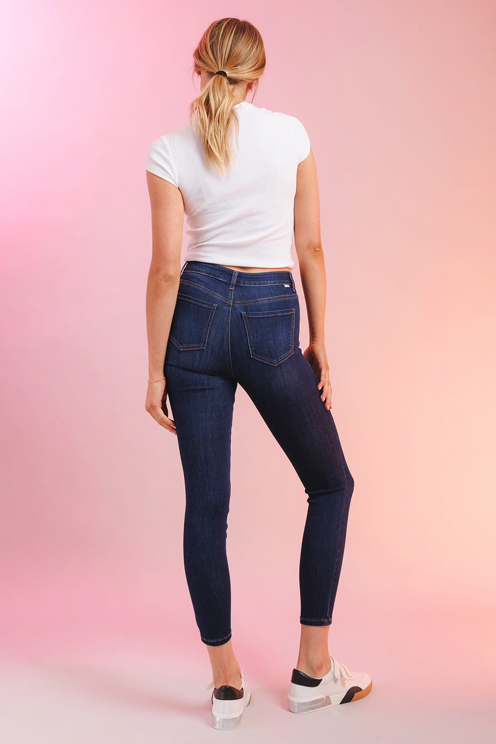 Classic High Waist Skinny Jeans