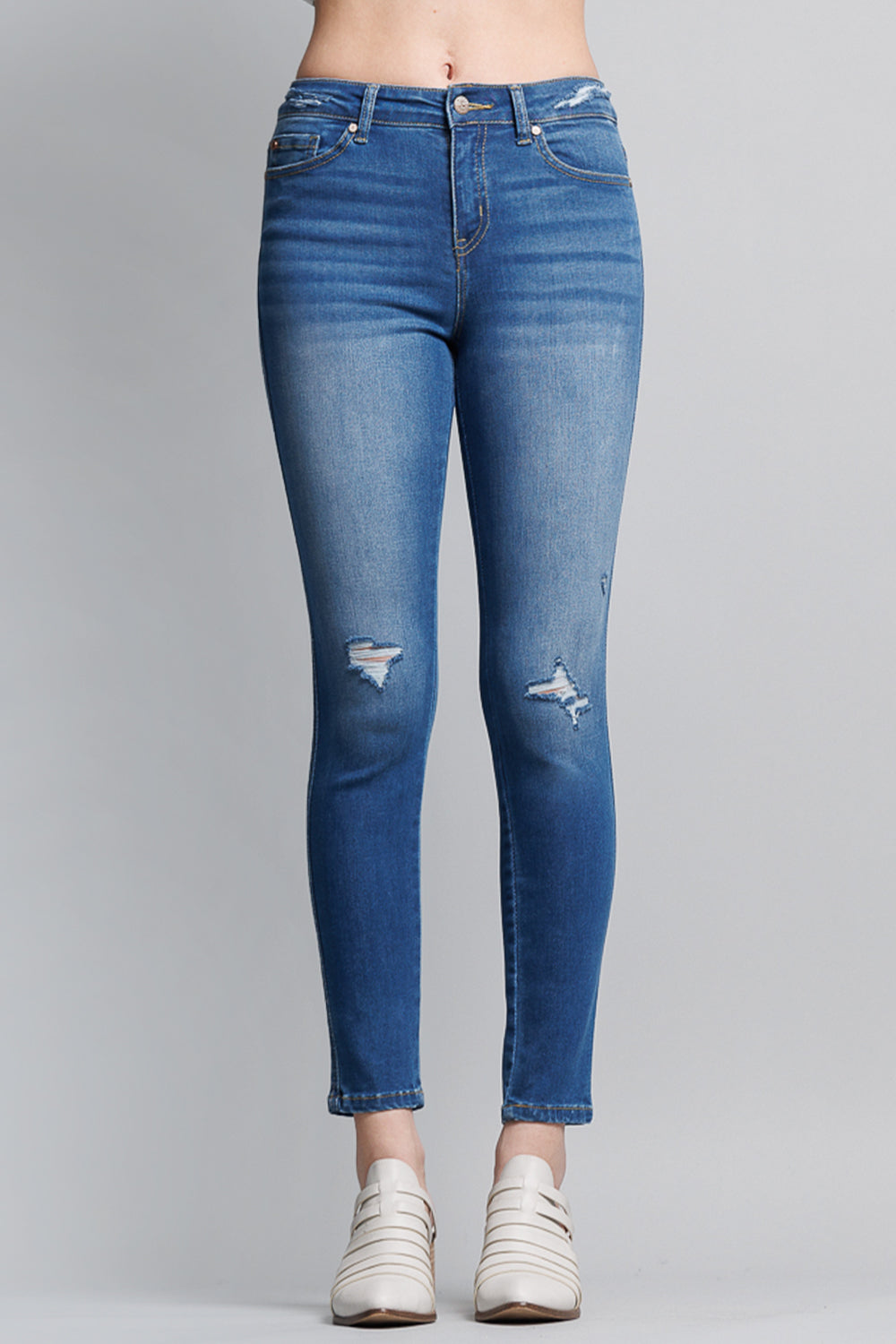 Destructed Skinny Jeans