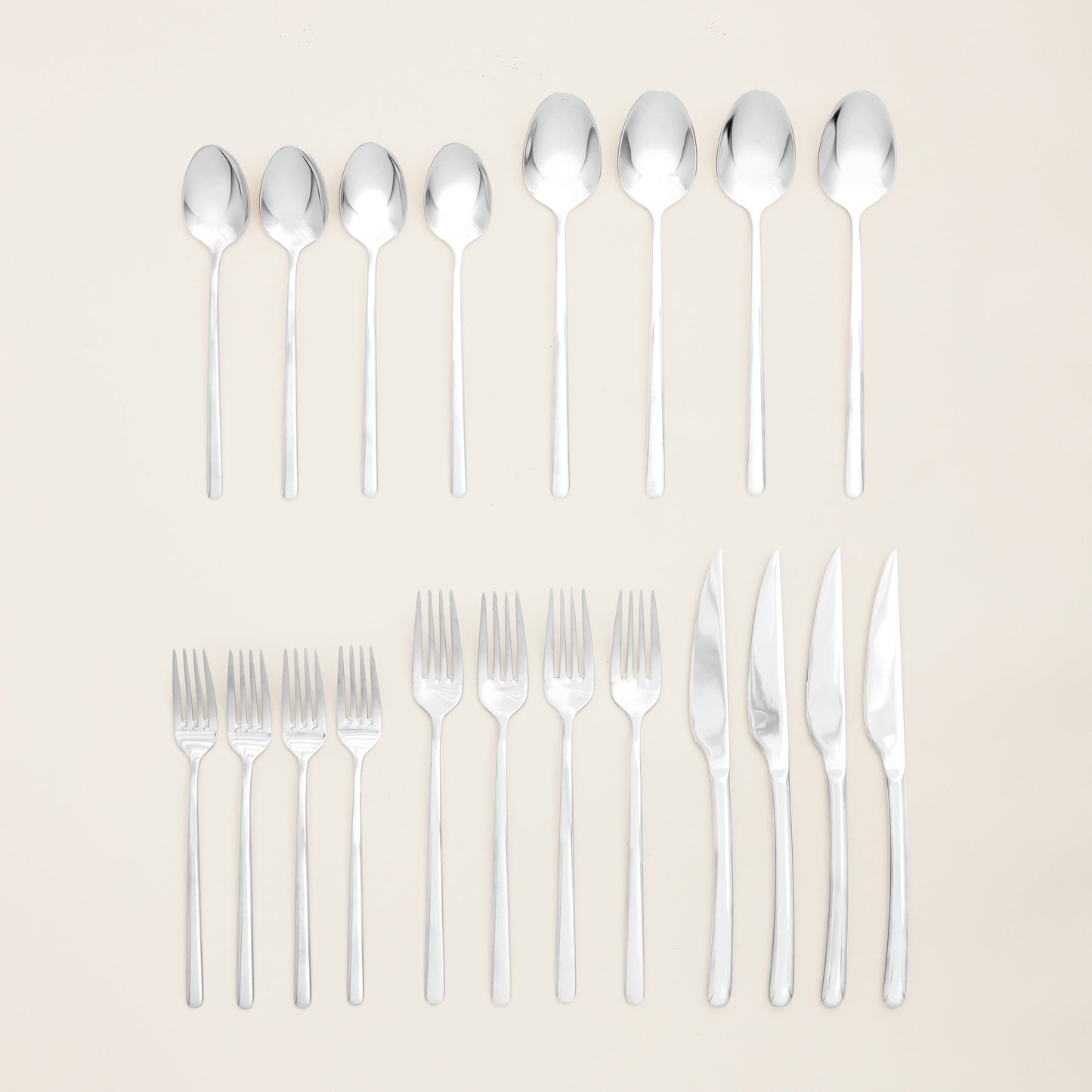 Emilia Mirror 20-Piece Flatware Set