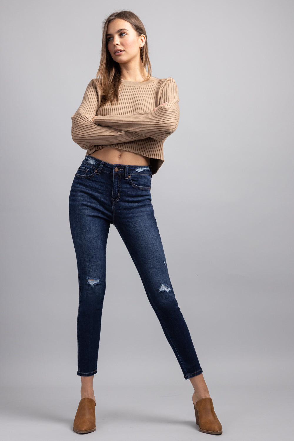 Destructed Skinny Jeans