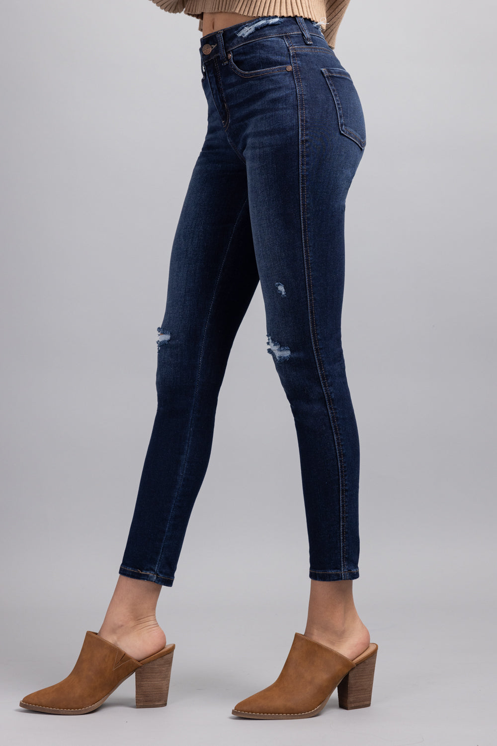 Destructed Skinny Jeans