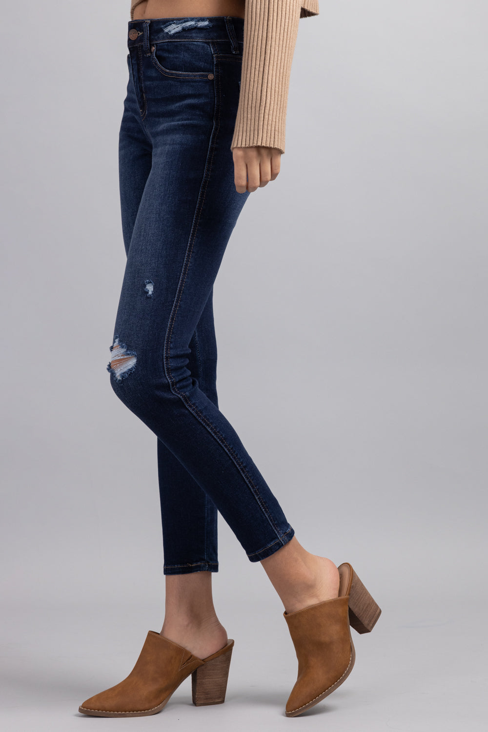 Destructed Skinny Jeans