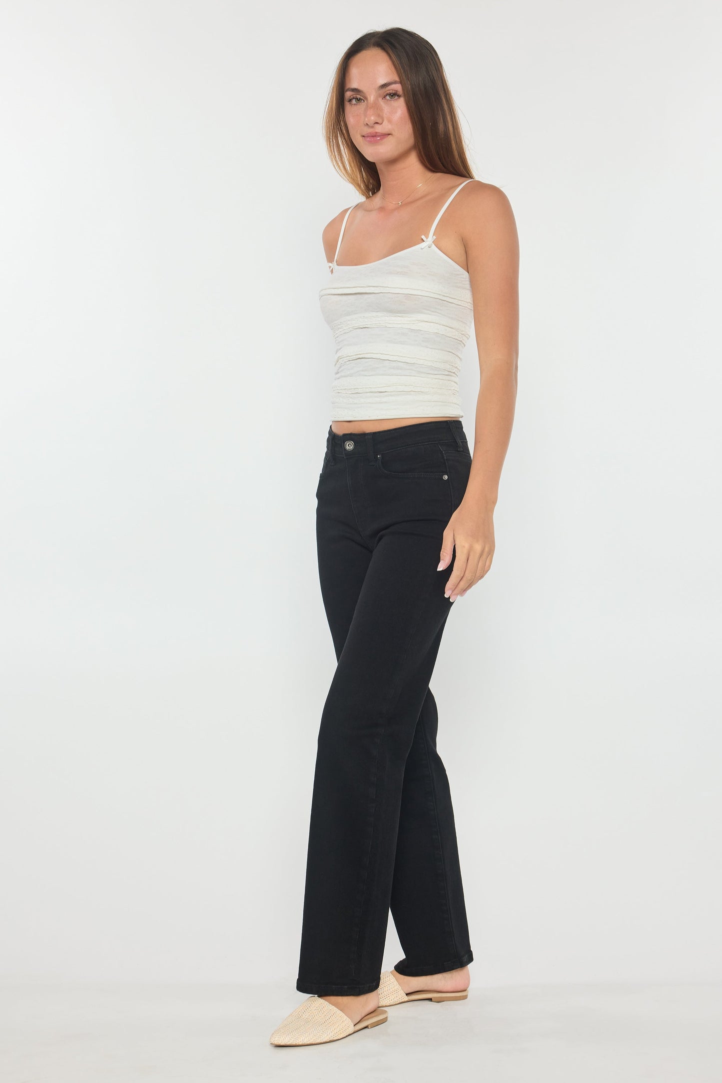 High Rise Classic Relaxed Straight