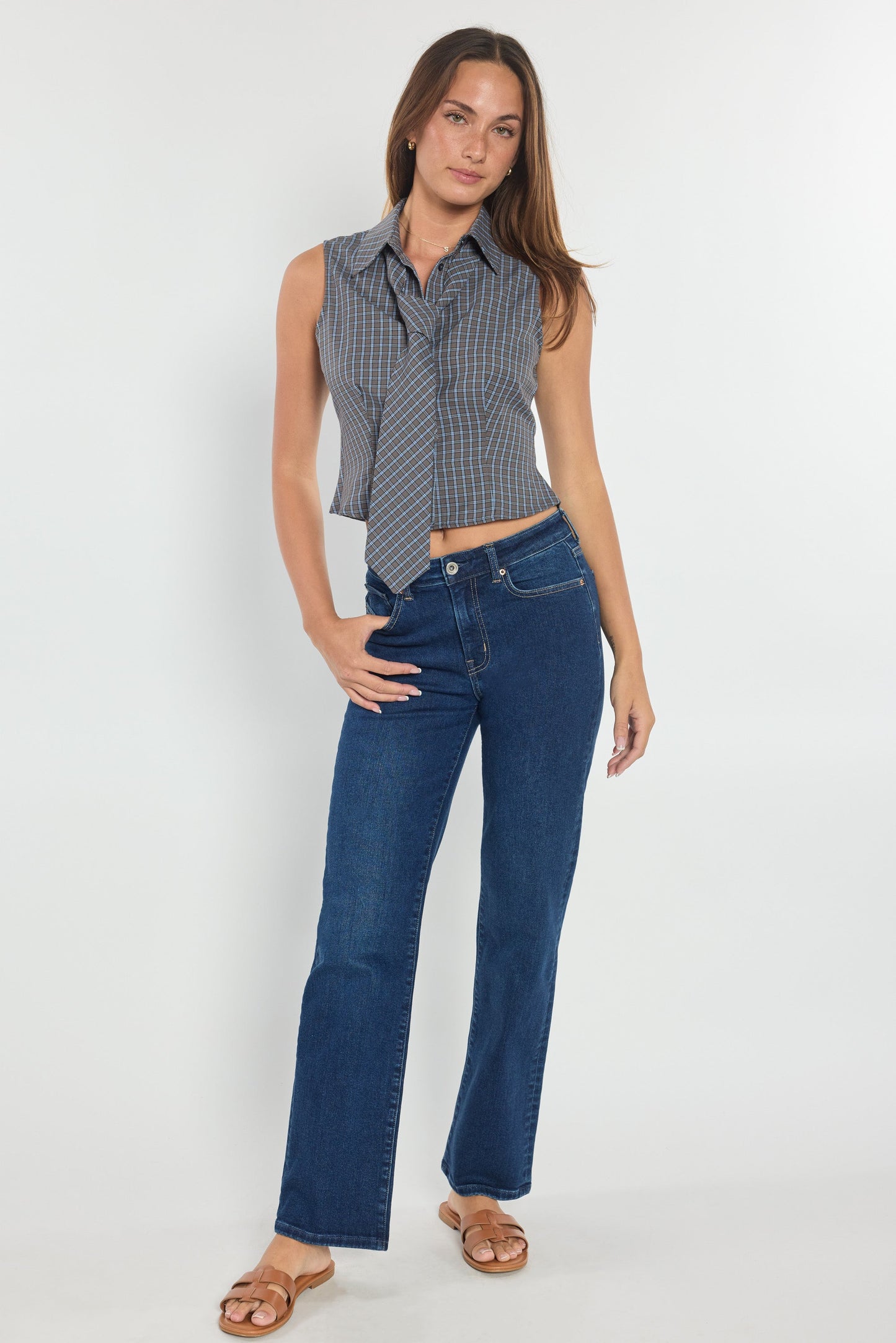 High Rise Classic Relaxed Straight