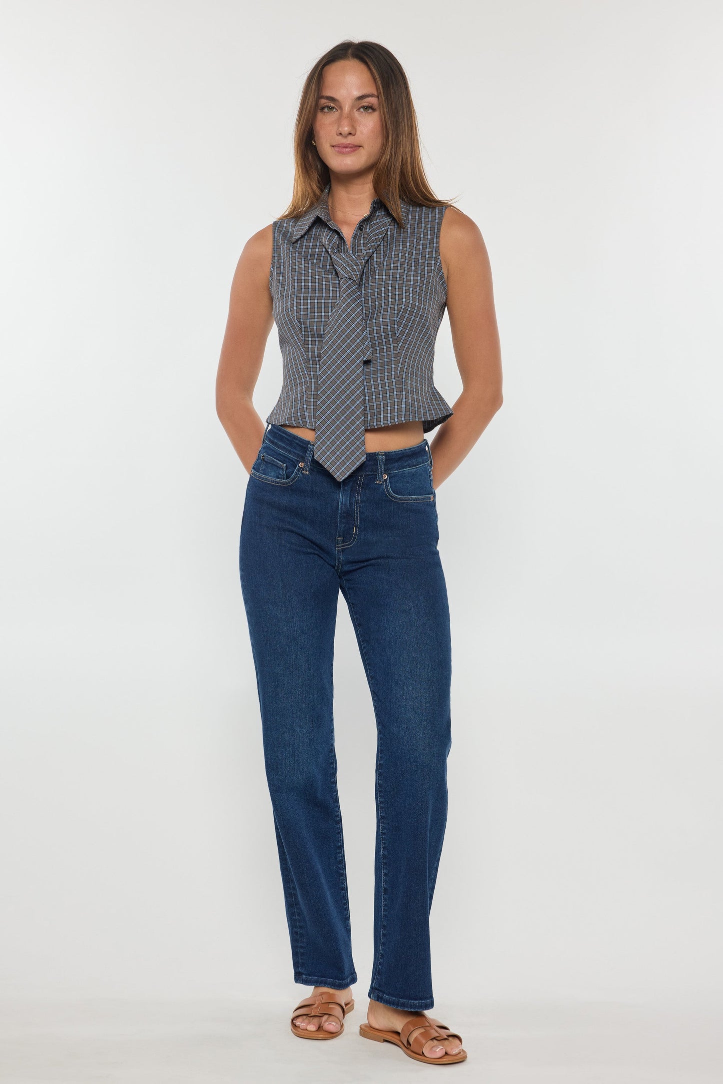 High Rise Classic Relaxed Straight