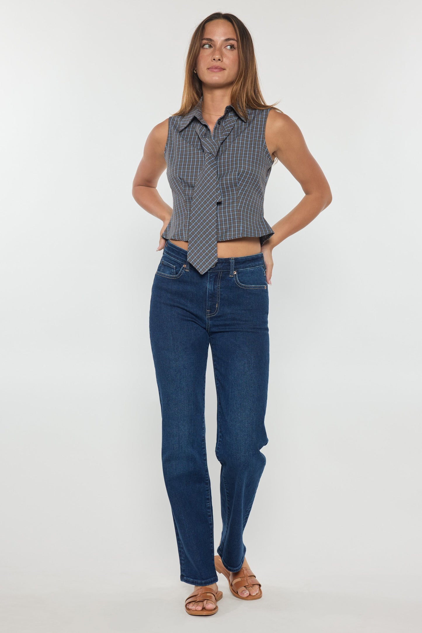 High Rise Classic Relaxed Straight