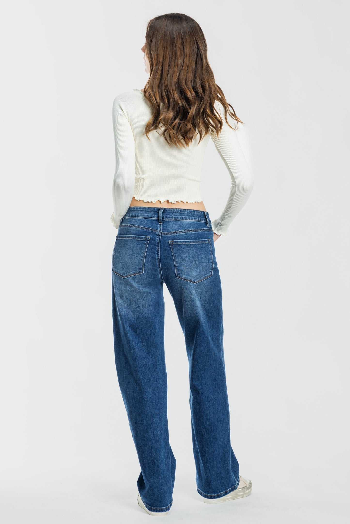 High Rise Wide Leg