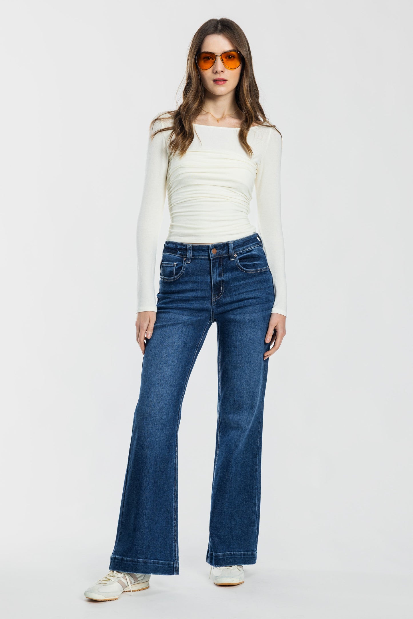 High Rise Wide Leg
