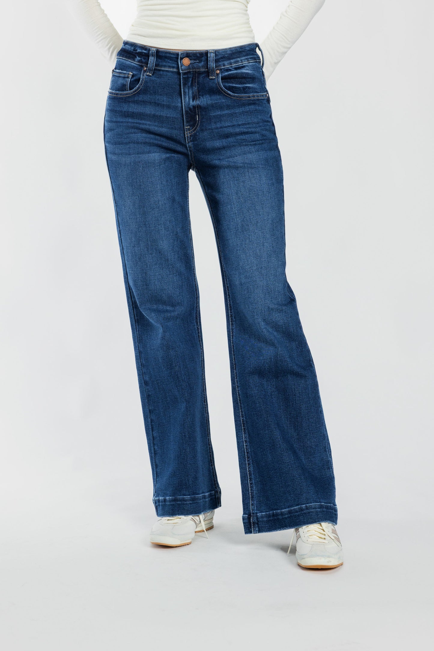 High Rise Wide Leg