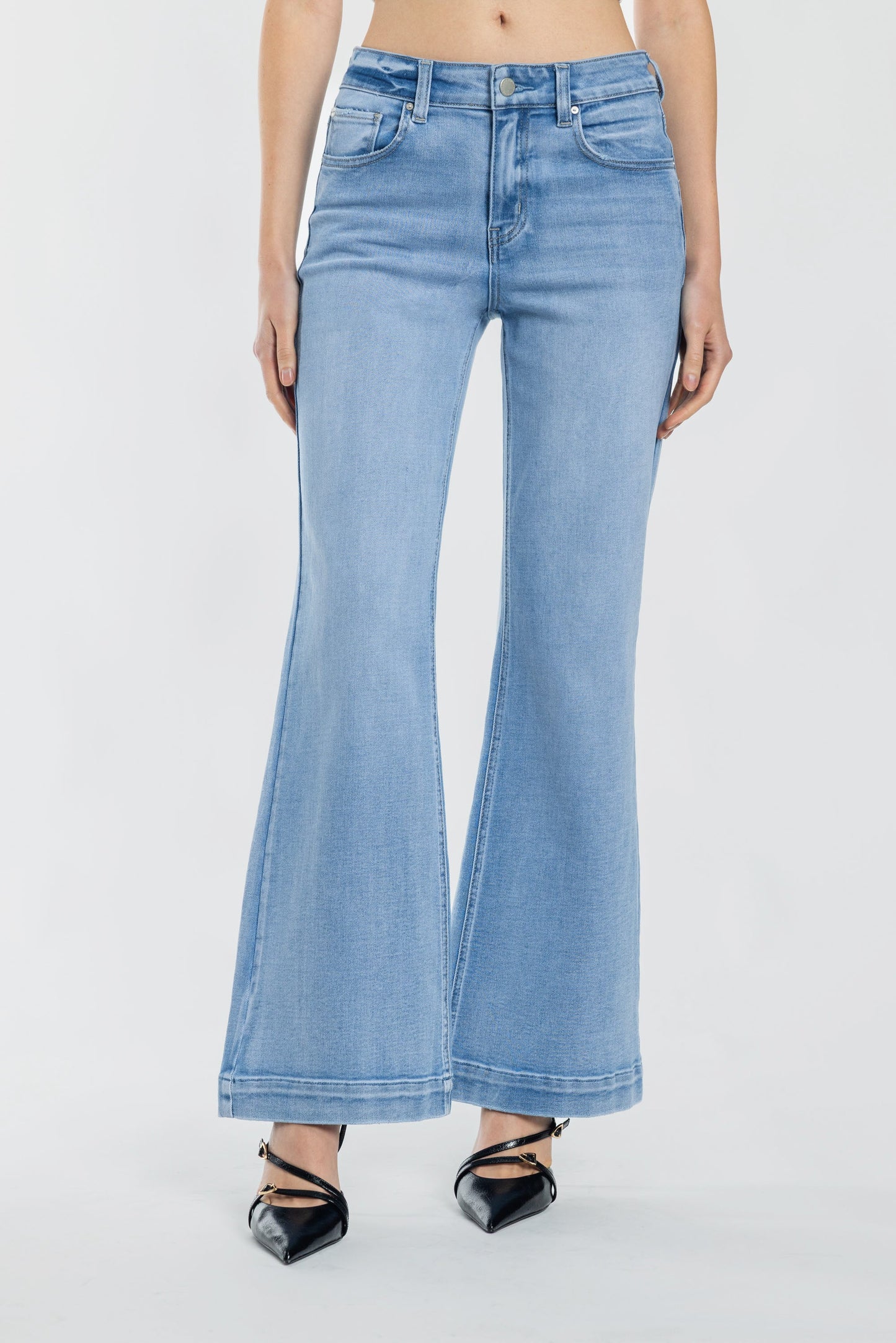 High Rise Wide Leg