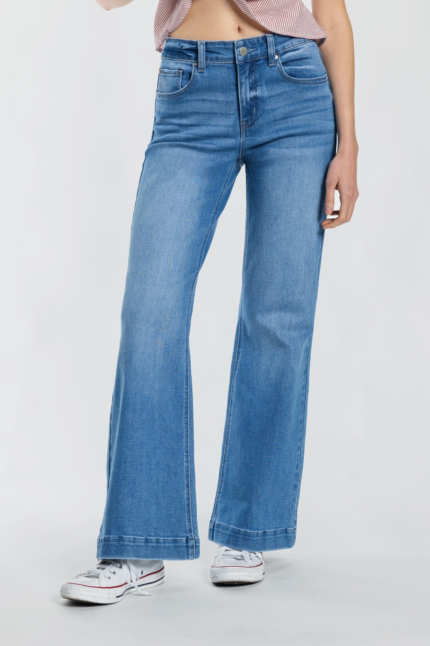 High Rise Wide Leg