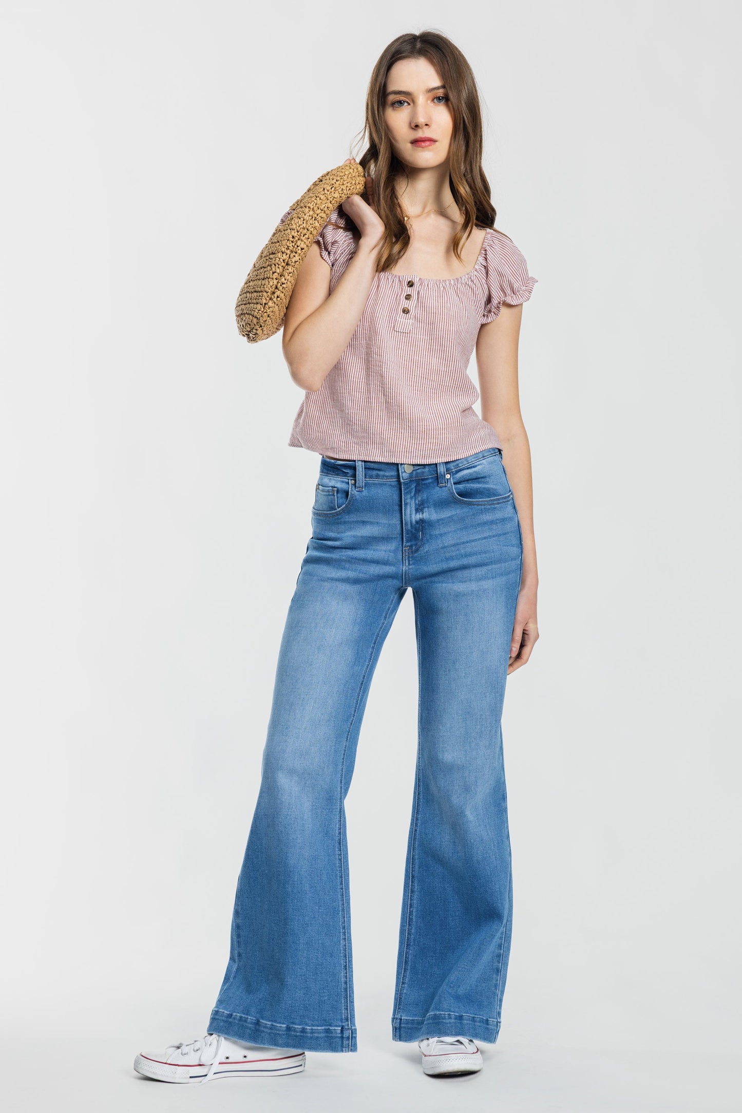 High Rise Wide Leg