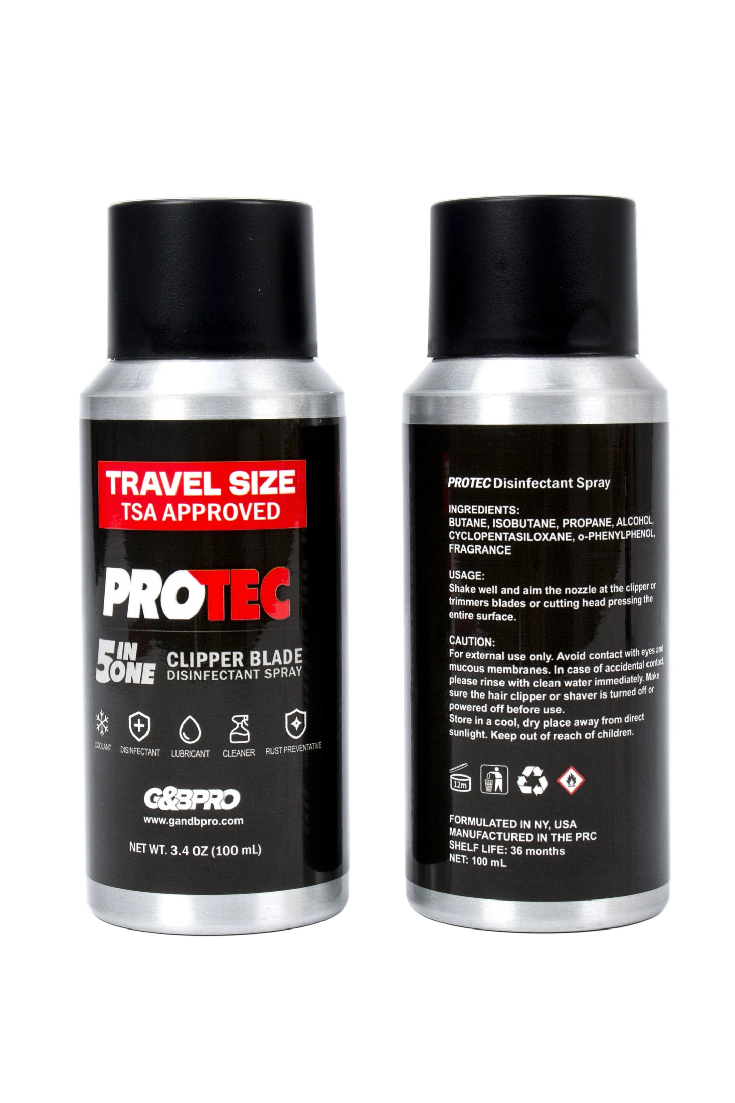 Travel Size Disinfecting Spray 3.4 oz
