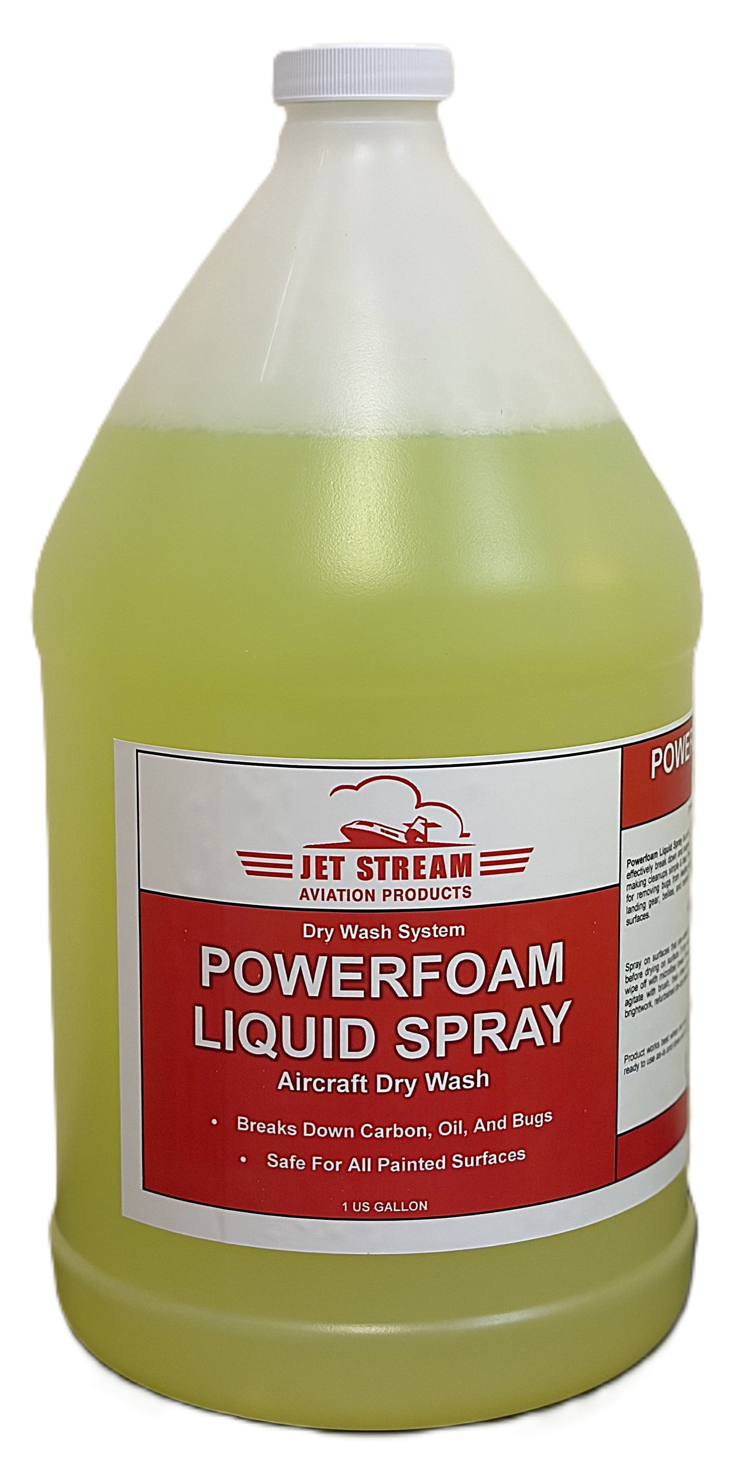 Powerfoam Liquid Spray Aircraft Dry Wash