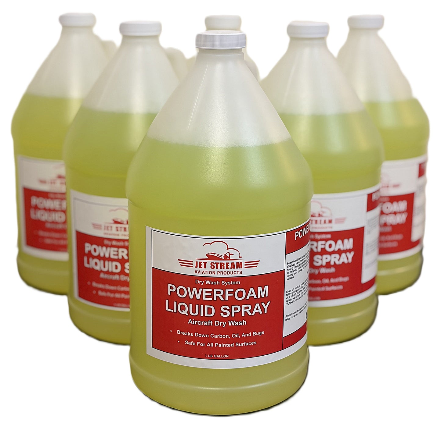 Powerfoam Liquid Spray Aircraft Dry Wash