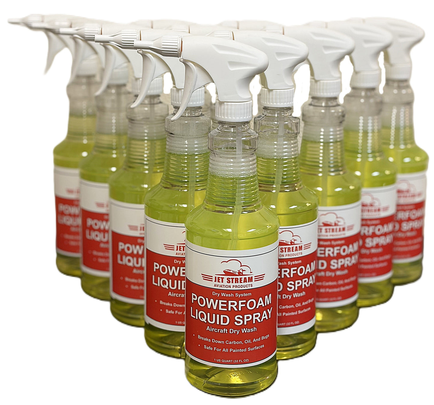 Powerfoam Liquid Spray Aircraft Dry Wash