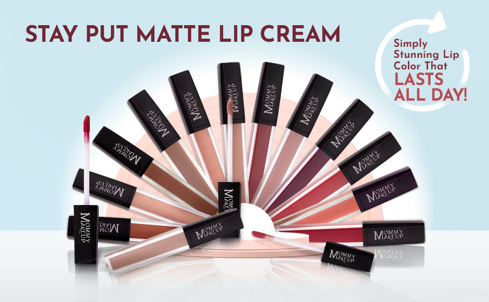 Rosebud Stay Put Matte Lip Cream | Stunning Kiss-Proof Lipstick