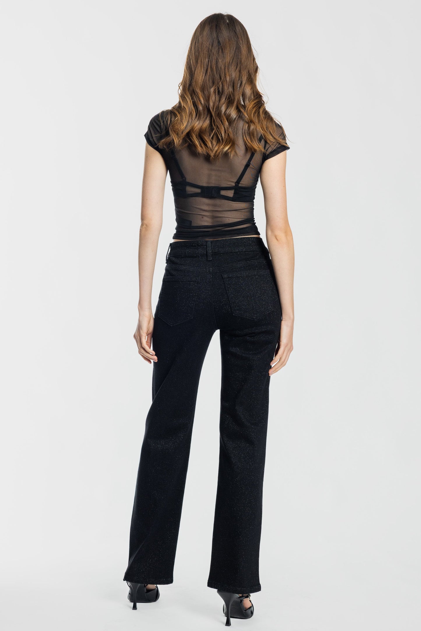 High Rise Relaxed Straight