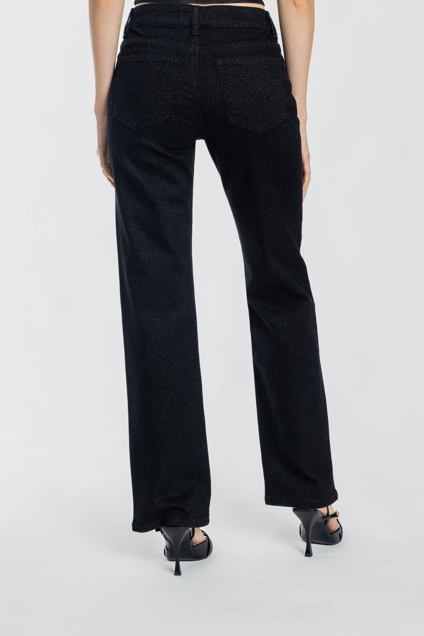 High Rise Relaxed Straight