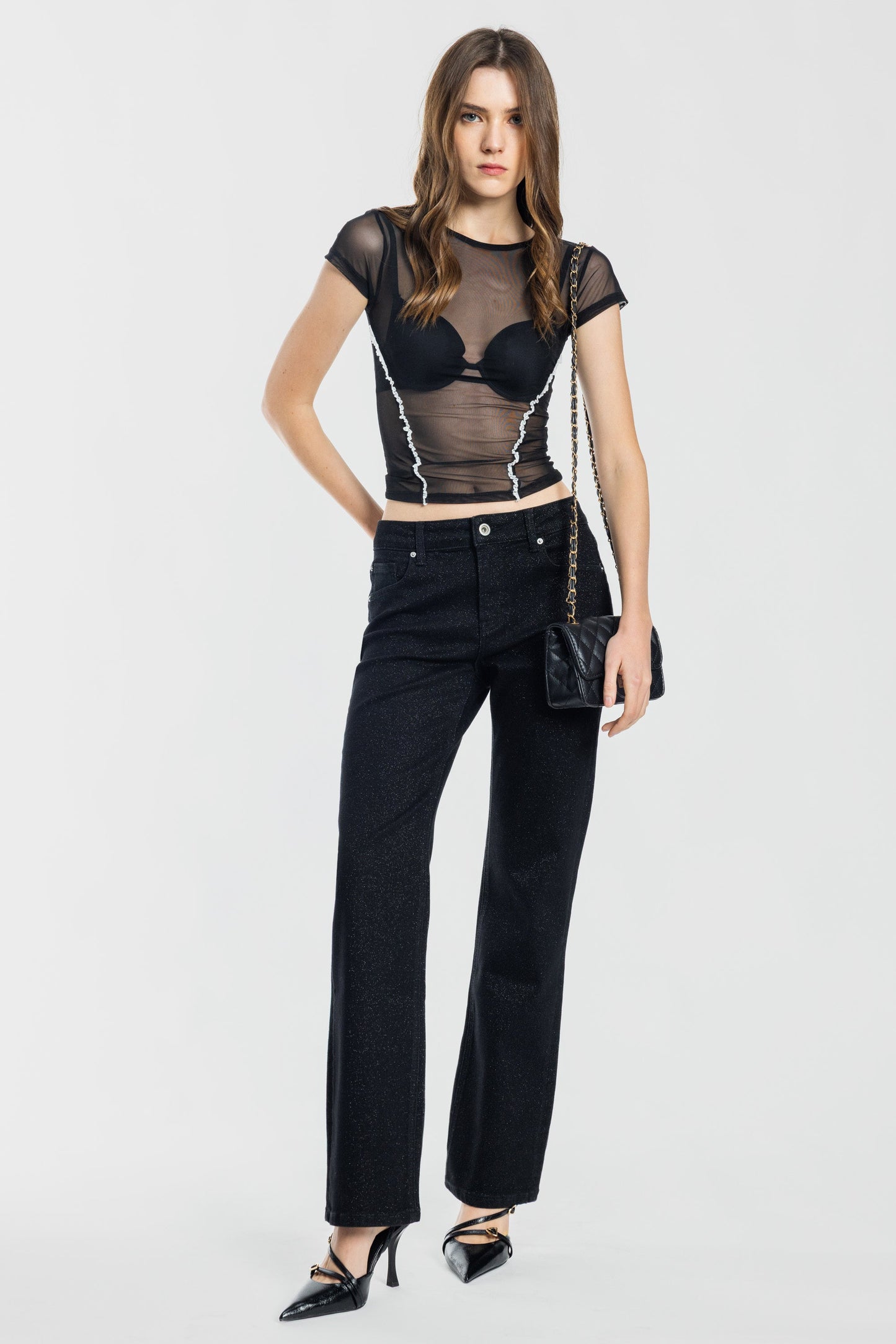High Rise Relaxed Straight