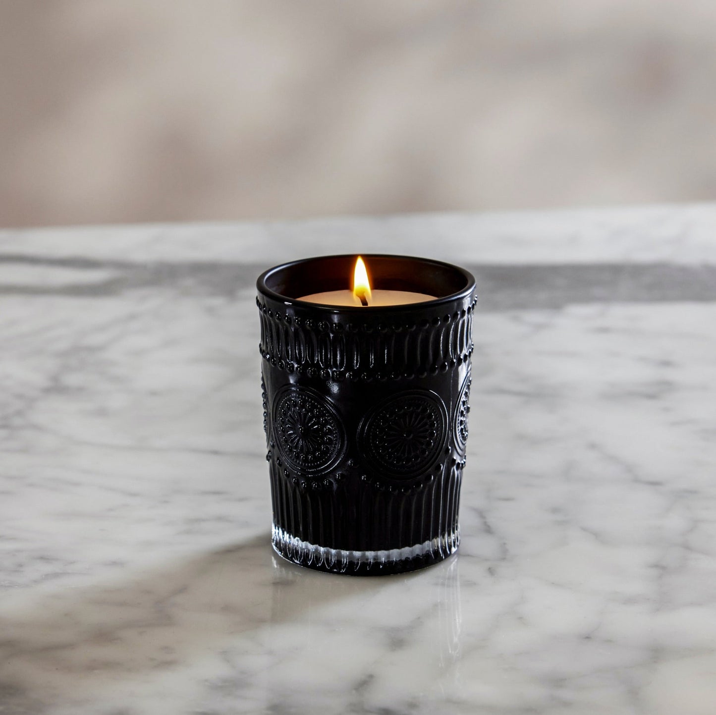 Noir Swiss Scented Glass Candle